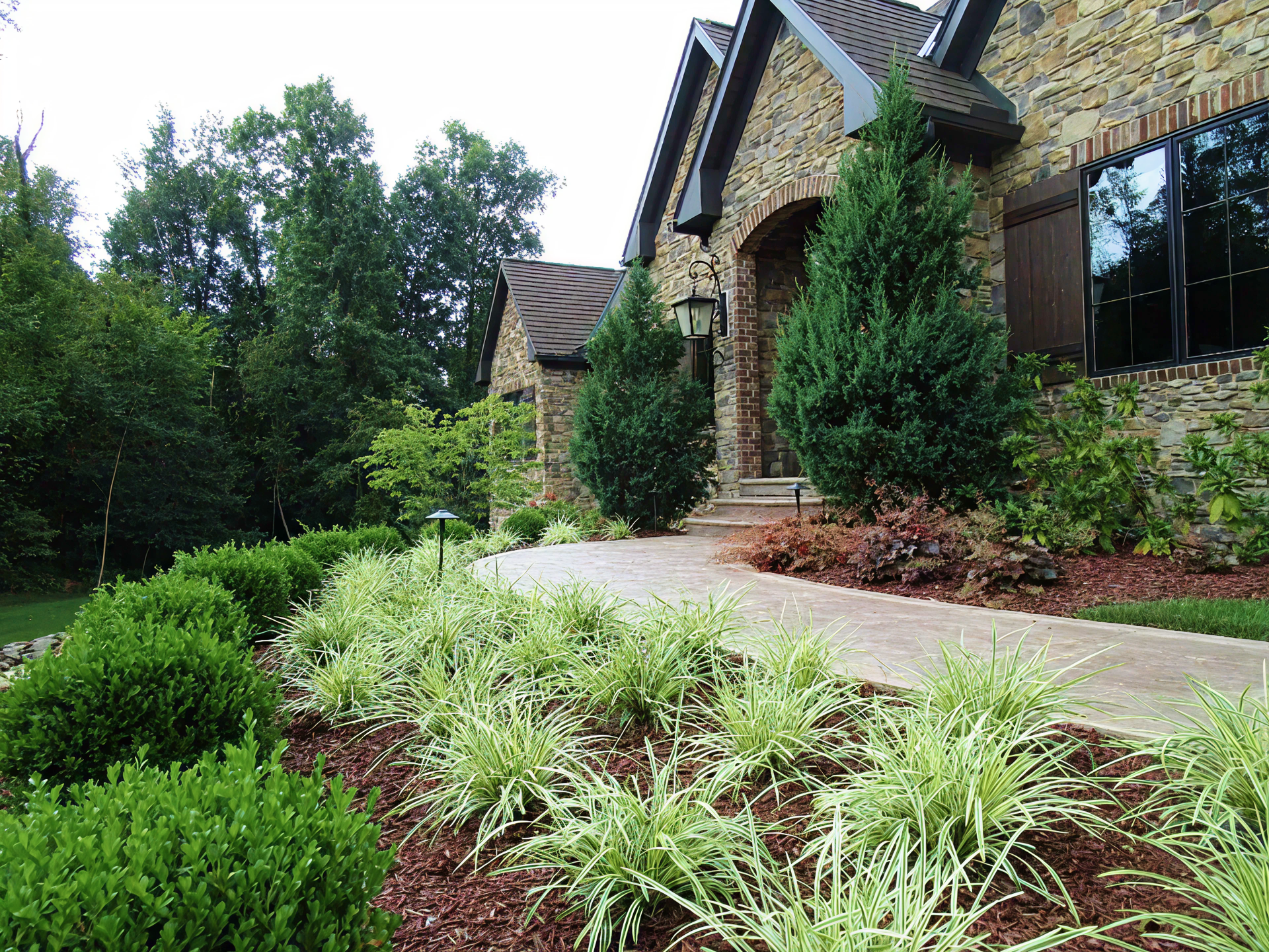 plant landscaping after upgrade