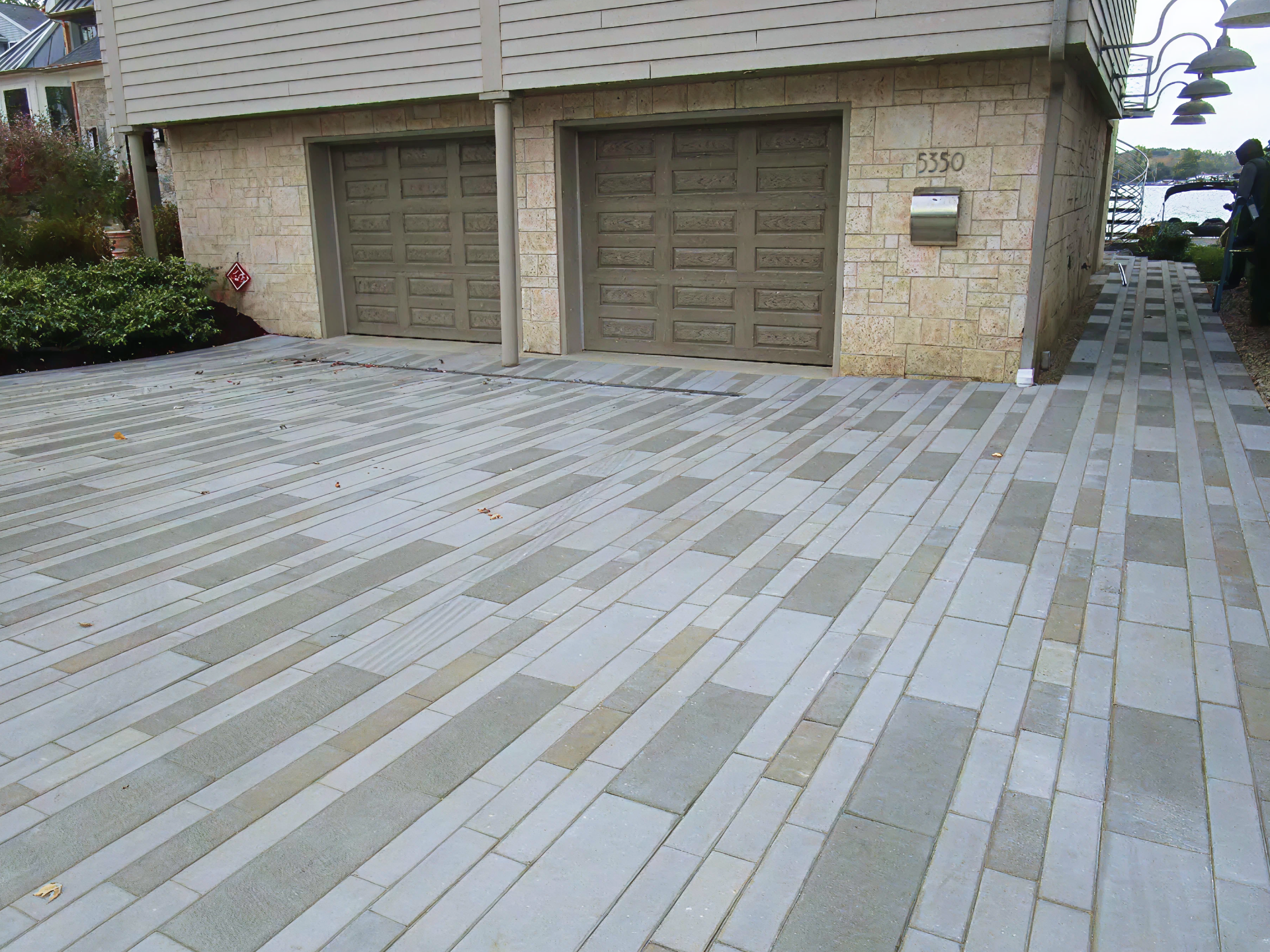 driveway after upgrade